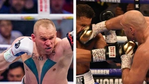 Łukasz Różański, obok Tyson Fury