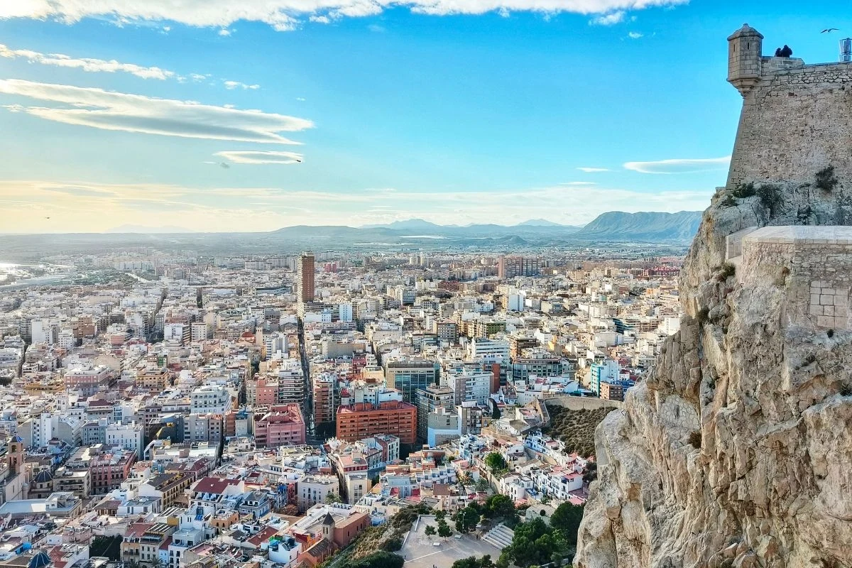 Panorama miasta zachwyca