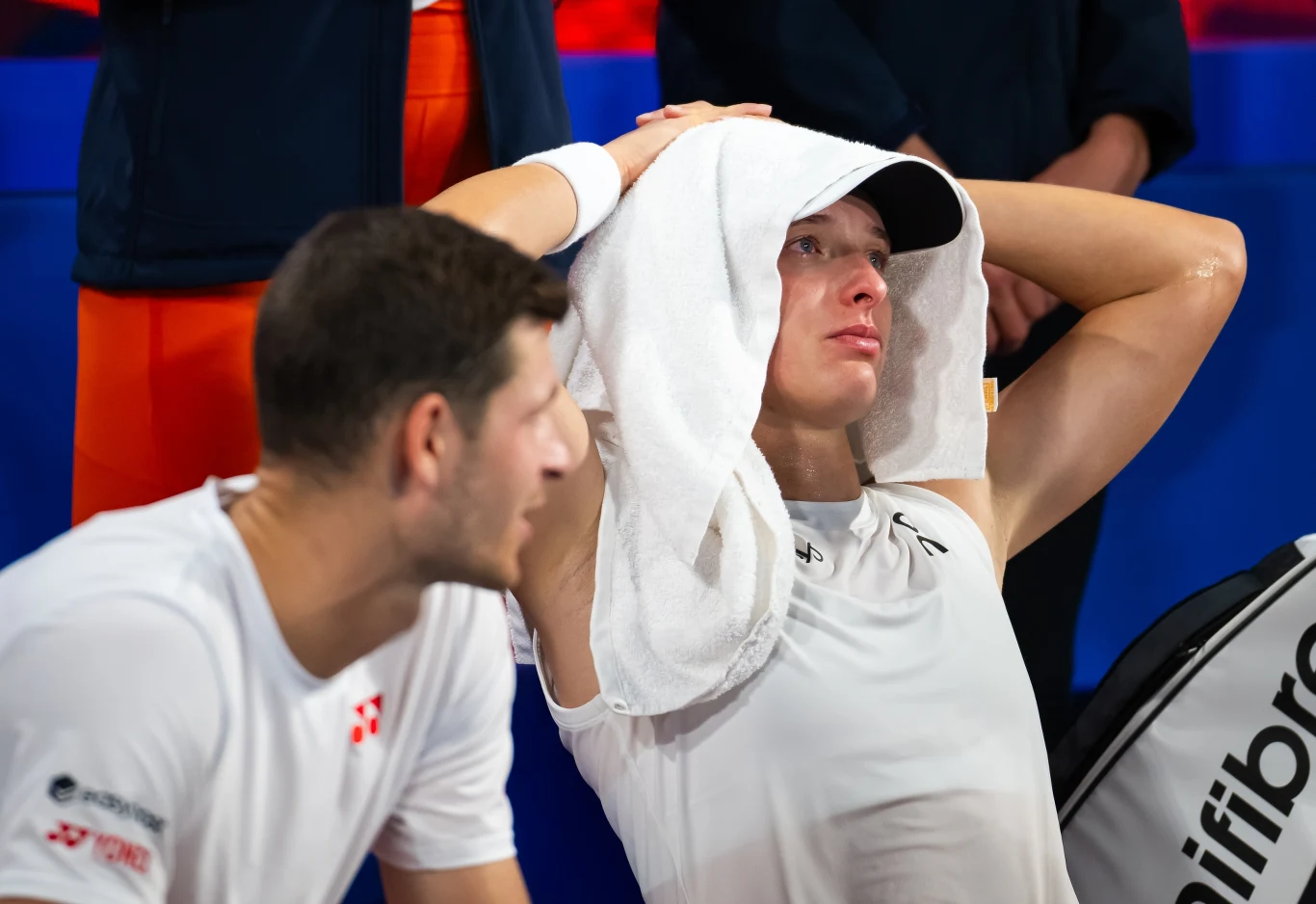 Emocje Igi Świątek po porażce w finale United Cup Emocje Igi Świątek po porażce w finale United Cup