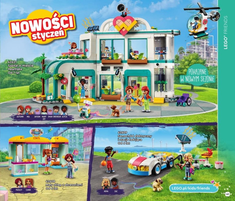 Gazetka: Katalog Lego styczeń - czerwiec 2024 - strona 43