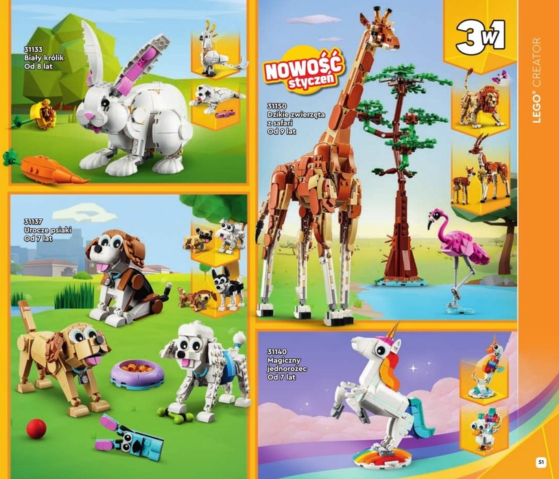 Gazetka: Katalog Lego styczeń - czerwiec 2024 - strona 51