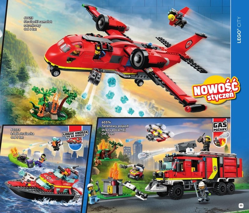 Gazetka: Katalog Lego styczeń - czerwiec 2024 - strona 55