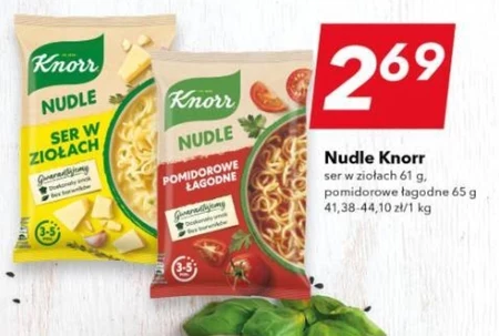 Knorr Nudle Zupa danie ser w ziołach 61 g
