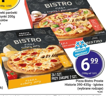 Proste Historie Bistro Pizza cztery sery 390 g