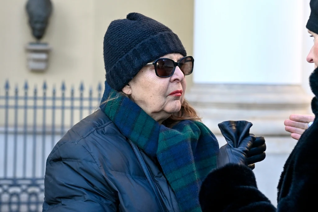 Pogrzeb Izabelli Cywińskiej; Marta Lipińska Pogrzeb Izabelli Cywińskiej; Marta Lipińska