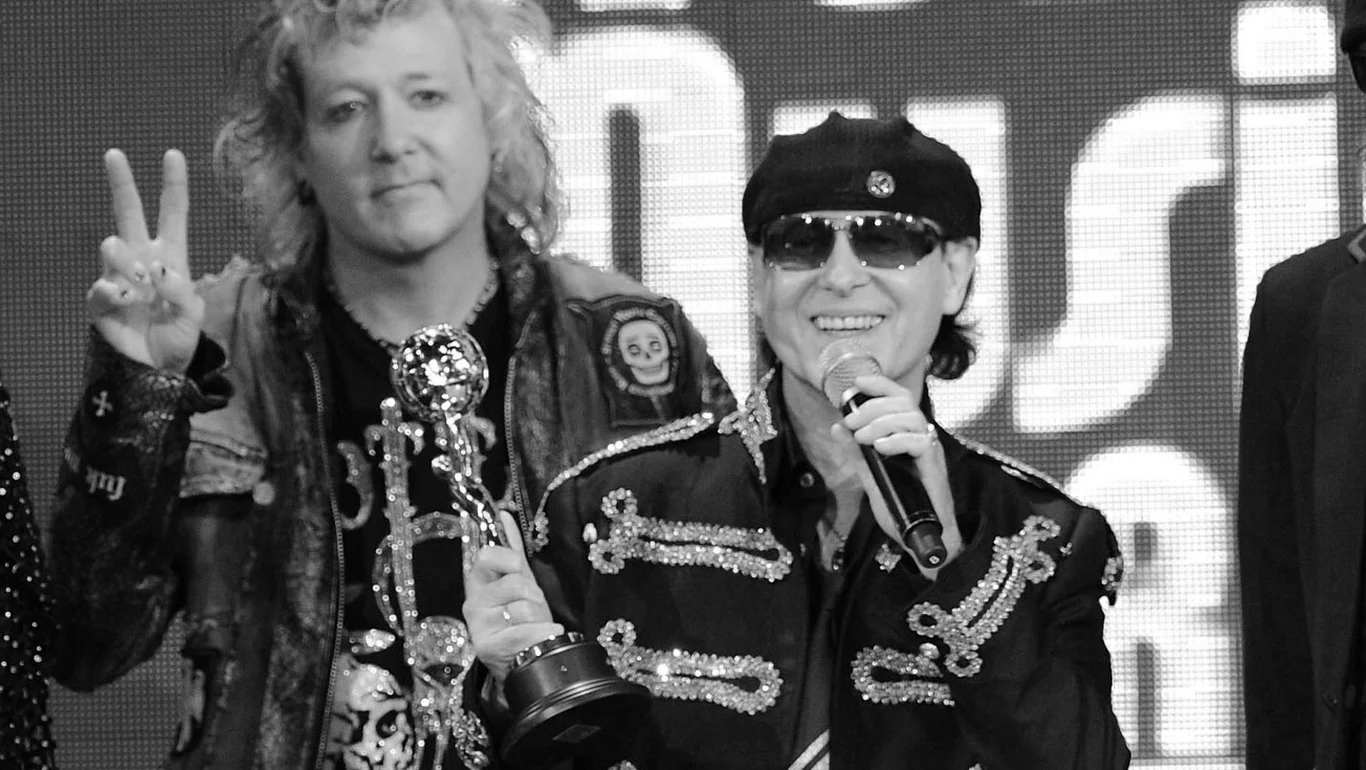 James Kottak na zdjęciu z Klausem Meine James Kottak na zdjęciu z Klausem Meine