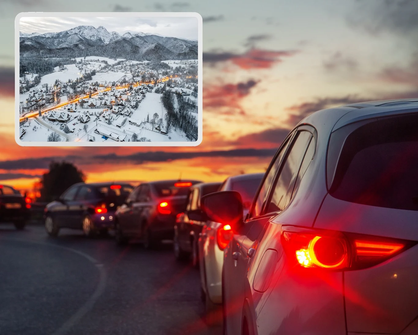 Żeby dostać się do Zakopanego, często trzeba spędzić długie godziny w korkach na Zakopiance. Czy można ich uniknąć? Żeby dostać się do Zakopanego, często trzeba spędzić długie godziny w korkach na Zakopiance. Czy można ich uniknąć?