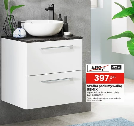 Szafka pod umywalkę