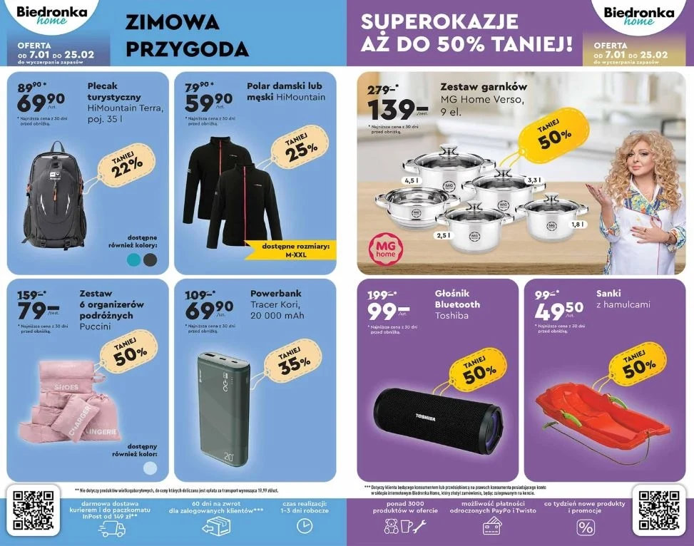 Duży rabat na głośnik przenośny w Biedronka Home!