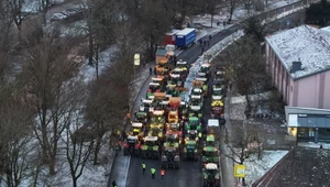 Rolnicy z Niemiec protestują przeciwko polityce kanclerza Olafa Scholza. Na kilka godzin zablokowali polsko-niemiecką granicę w Lubieszynie w woj. zachodniopomorskim