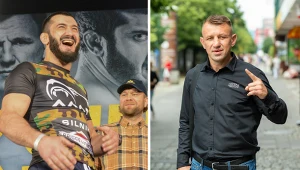 Mamed Chalidow stoczy pięściarski pojedynek z Tomaszem Adamkiem// Artur Zawadzki