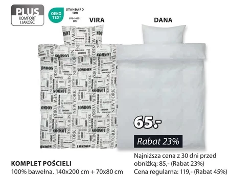 Komplet pościeli Komfort