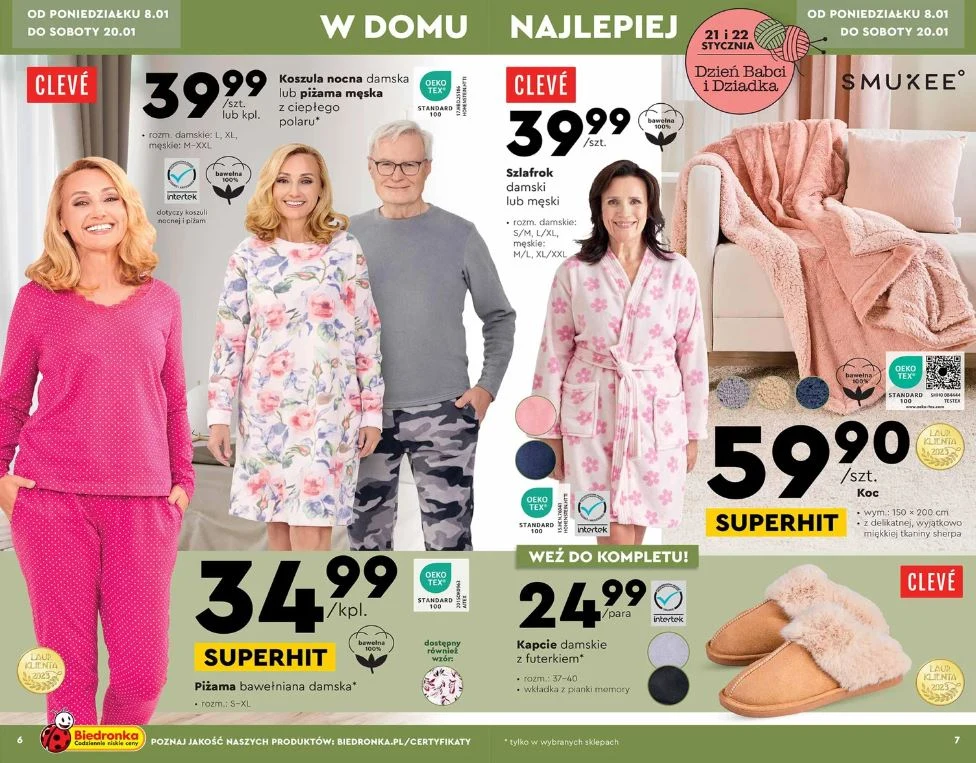 Biedronka oferuje prezenty na Dzień Babci i Dziadka! Biedronka oferuje prezenty na Dzień Babci i Dziadka!