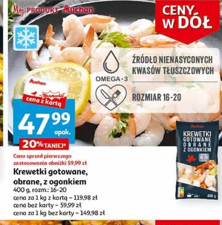 Krewetki Auchan