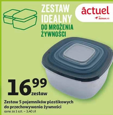 Zestaw pojemników Actuel
