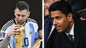 Leo Messi / Nasser Al-Khelaifi
