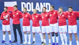 Michał Daszek (trzeci z lewej) może opuścić pierwsze spotkanie Polaków w mistrzostwach Europy