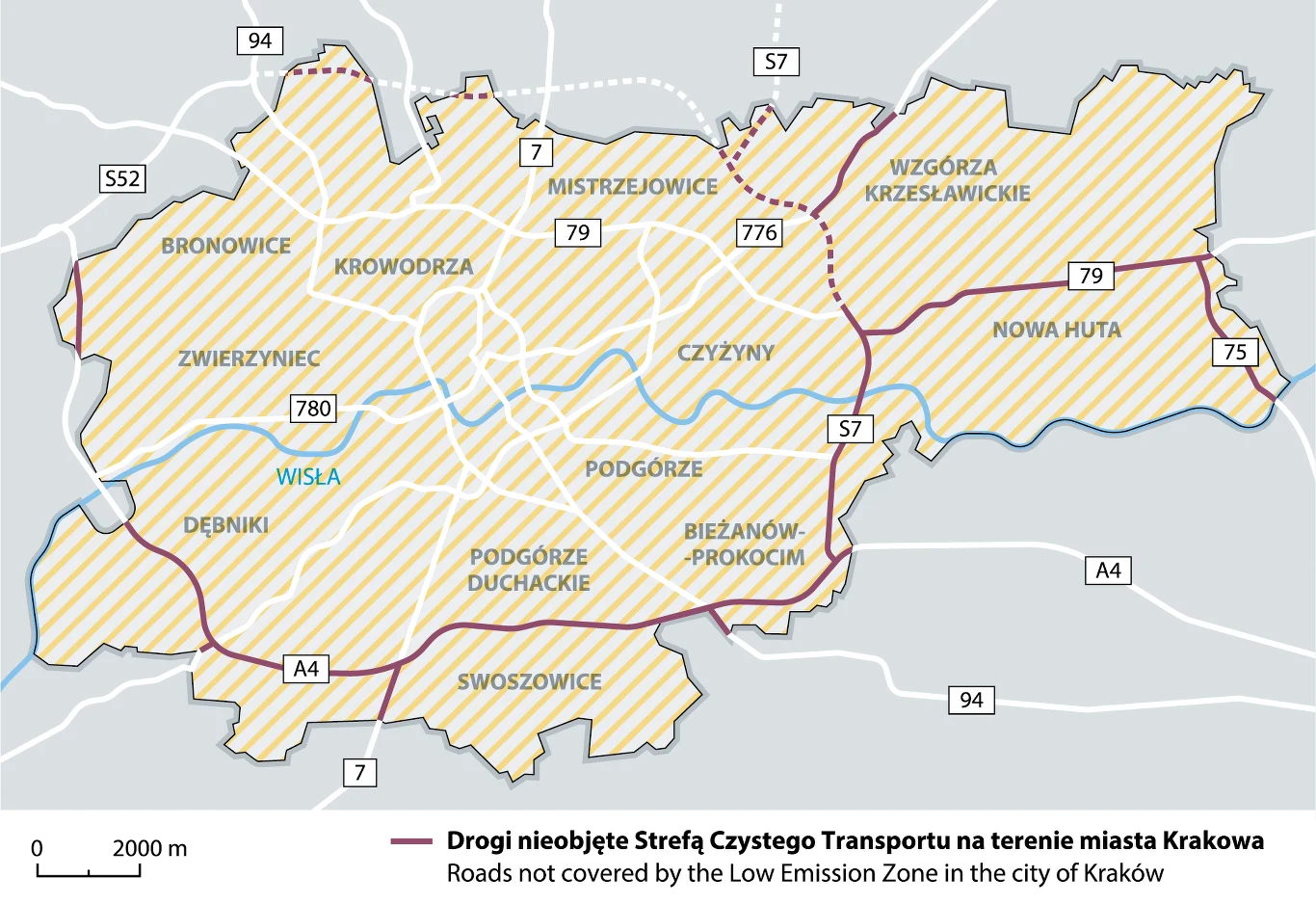 Strefa ma objąć cały Kraków