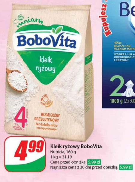 BoboVita Kleik ryżowy po 4. miesiącu 160 g
