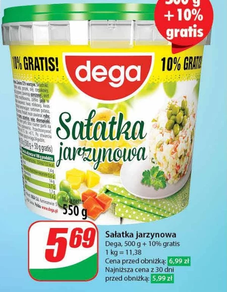 Sałatka jarzynowa Dega