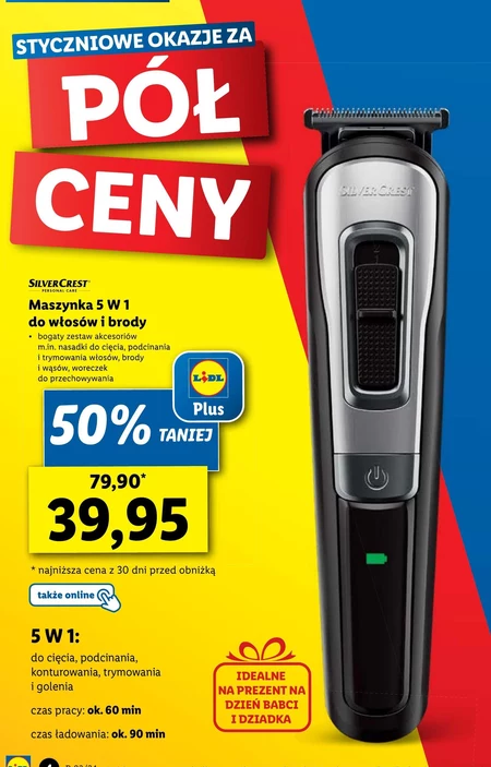 Maszynka do golenia SilverCrest