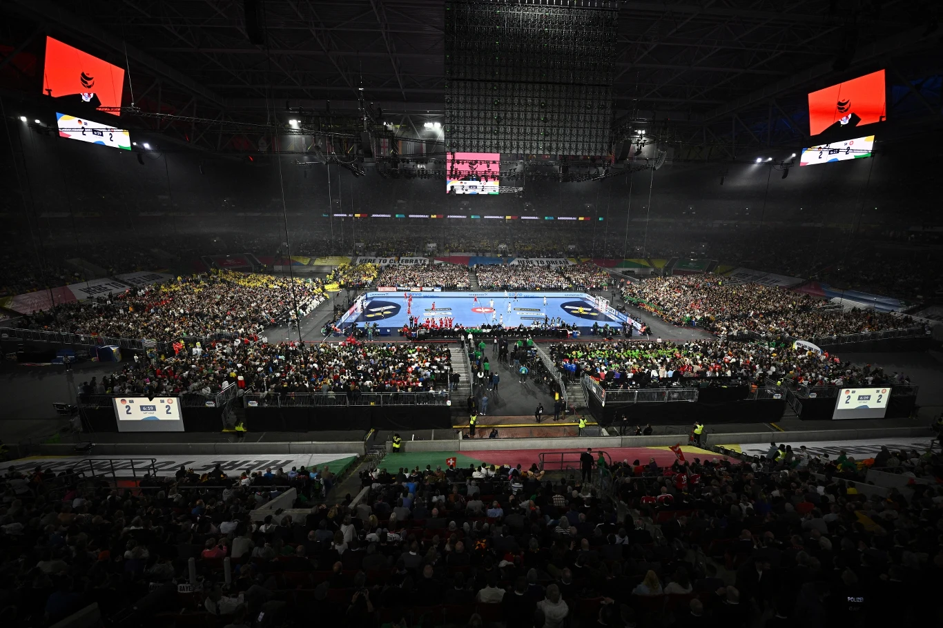 Mecz piłki ręcznej