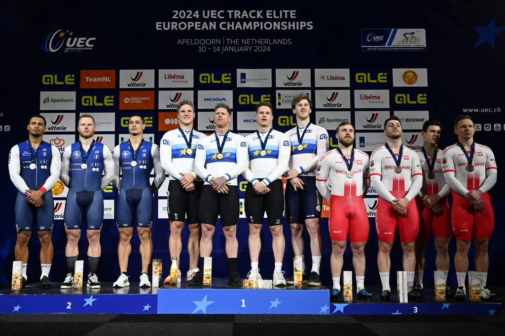 Rafał Sarnecki, Daniel Rochna, Mateusz Rudyk i Maciej Bielecki na podium Rafał Sarnecki, Daniel Rochna, Mateusz Rudyk i Maciej Bielecki na podium