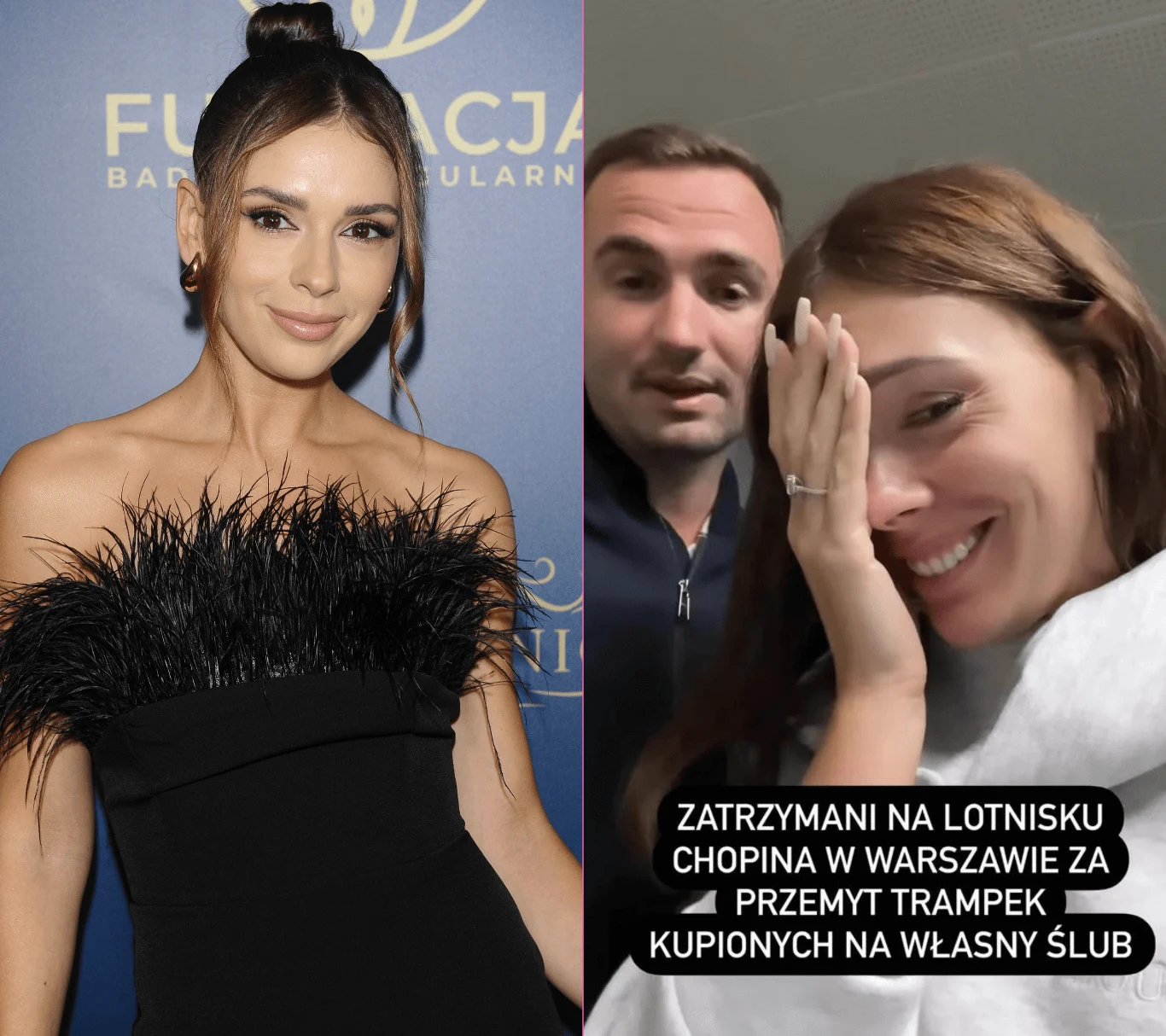 Klaudia Halejcio zatrzymana na lotnisku Klaudia Halejcio zatrzymana na lotnisku