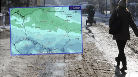 W czwartek na północy Polski będzie cieplej. Dla tych terenów IMGW wydał wiele alertów dotyczących marznących opadów