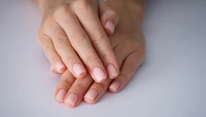 "Mydlane paznokcie" to hit 2024 r. Wysmuklają i optycznie wydłużają dłonie