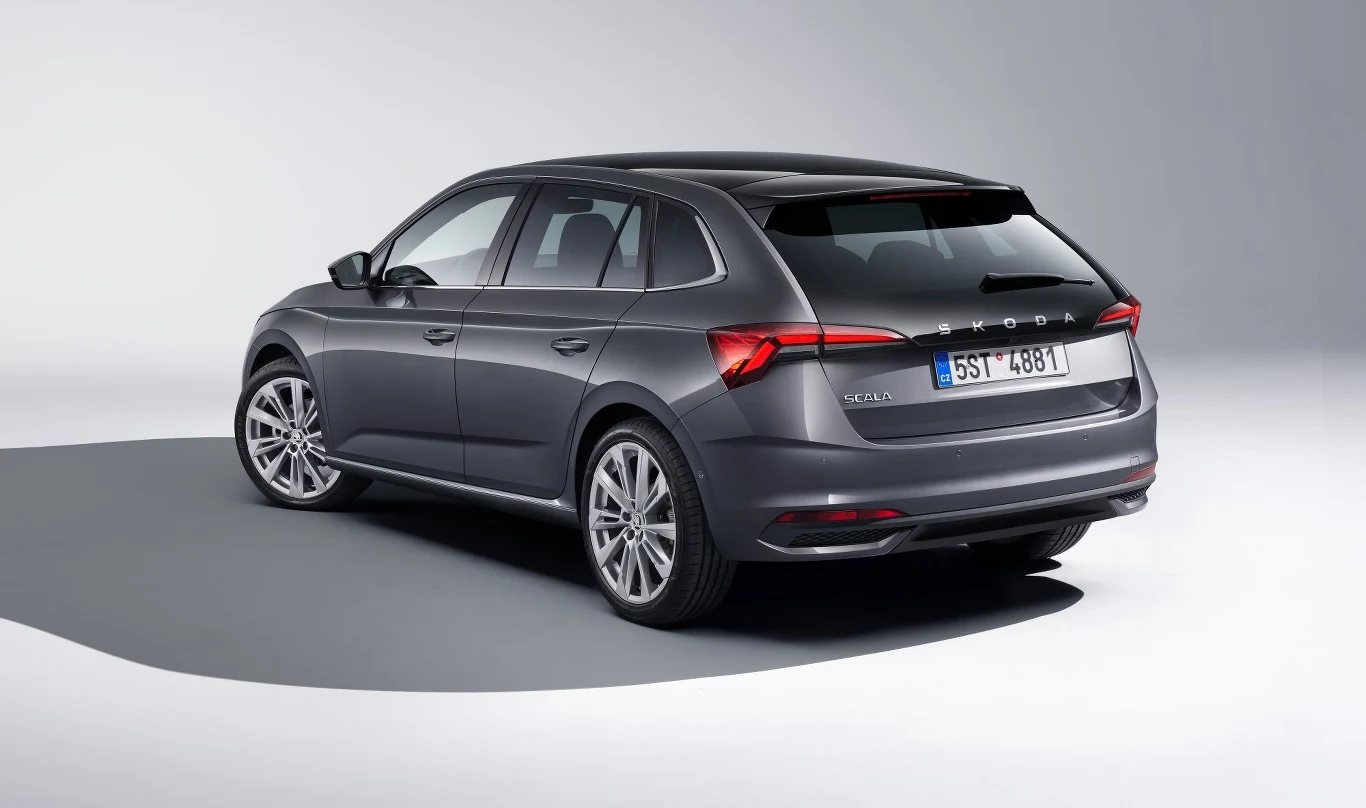 Nowa Skoda Scala oferowana będzie w trzech wersjach wyposażenia.