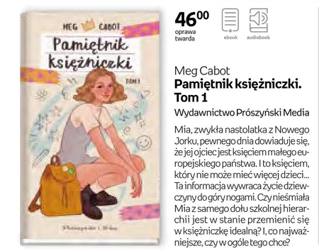 Pamiętnik księżniczki. Tom 1 Meg Cabot