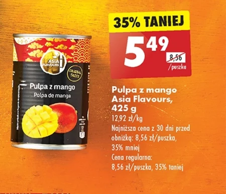 Pulpa mango Asia Flavours