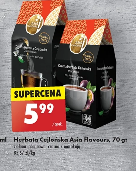 Herbata zielona Asia Flavours