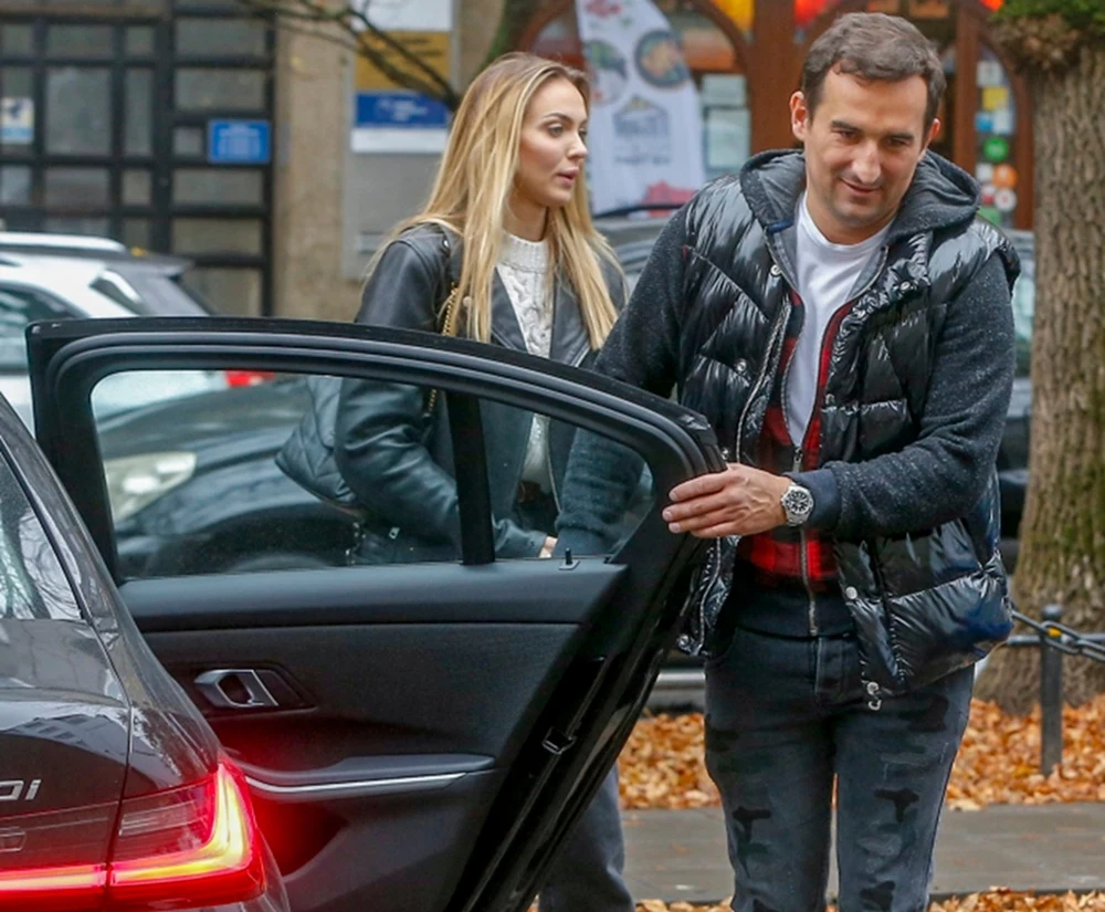 Michał Koterski i Marcela Leszczak