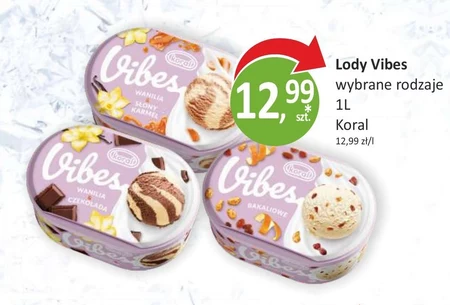 Koral Vibes Lody bakaliowe 1 l