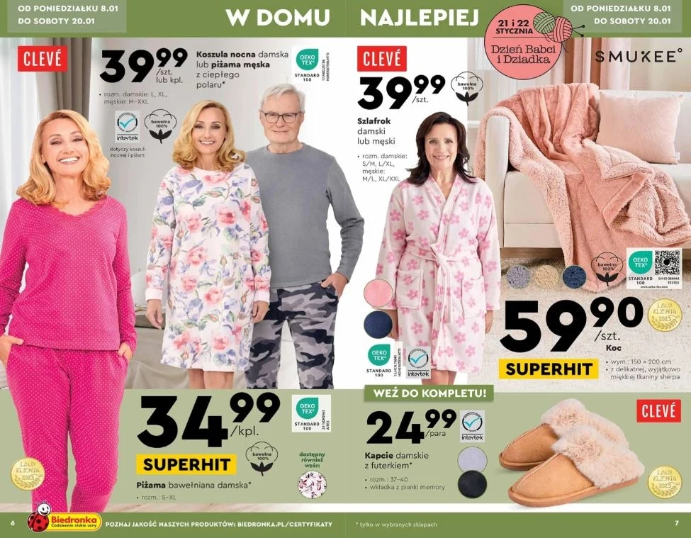 Biedronka oferuje prezenty na Dzień Babci i Dziadka!