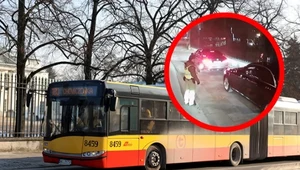 Jak wyglądała blokada wyjazdu z Belwederu? Jest nagranie z autobusu