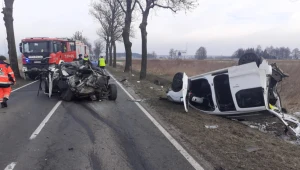 Wypadek w Odolanowie. Nie żyją dwie osoby