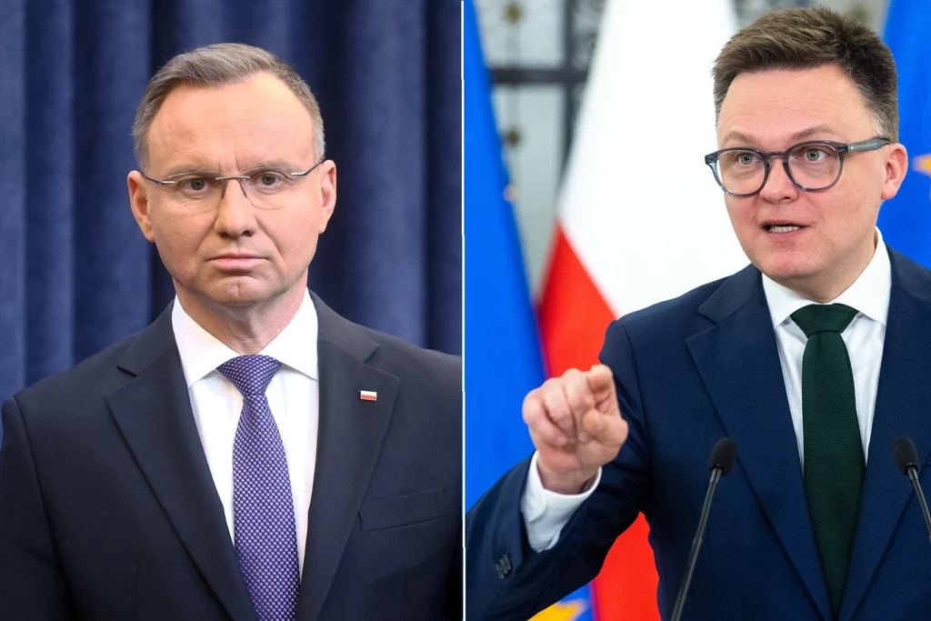 Szymon Hołownia zarzuca prezydentowi Andrzejowi Dudzie brak logiki w działaniu Szymon Hołownia zarzuca prezydentowi Andrzejowi Dudzie brak logiki w działaniu
