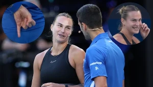 Aryna Sabalenka i Novak Djoković doskonale bawili się w swoim towarzystwie na korcie