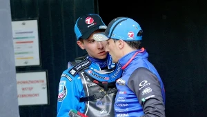 Jakub Miśkowiak z wujkiem Robertem.