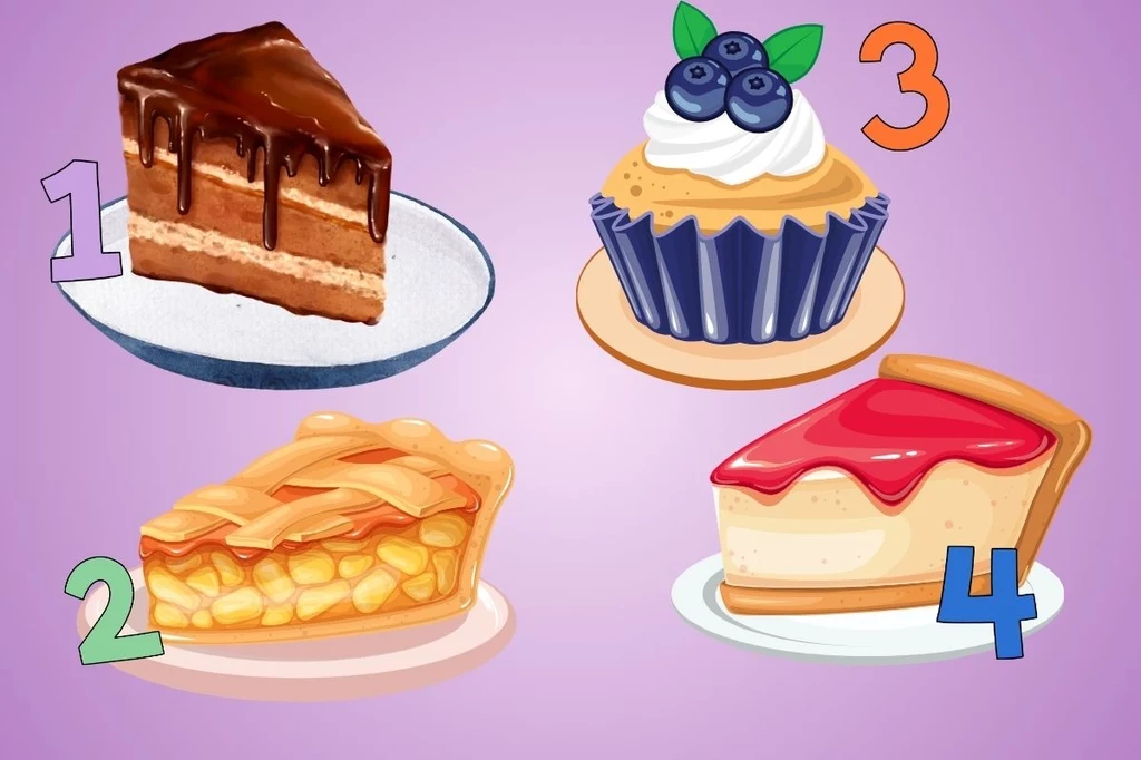 Test osobowości: Wybierz najsmaczniej wyglądające ciasto!