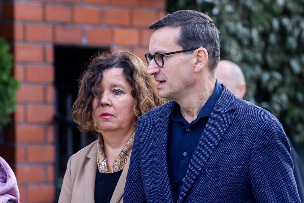 Mateusz i Iwona Morawieccy (na zdj.) mają rozdzielność majątkową 