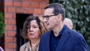 Mateusz i Iwona Morawieccy (na zdj.) mają rozdzielność majątkową 