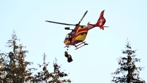 Alexis Pinturault już w drodze do placówki medycznej 