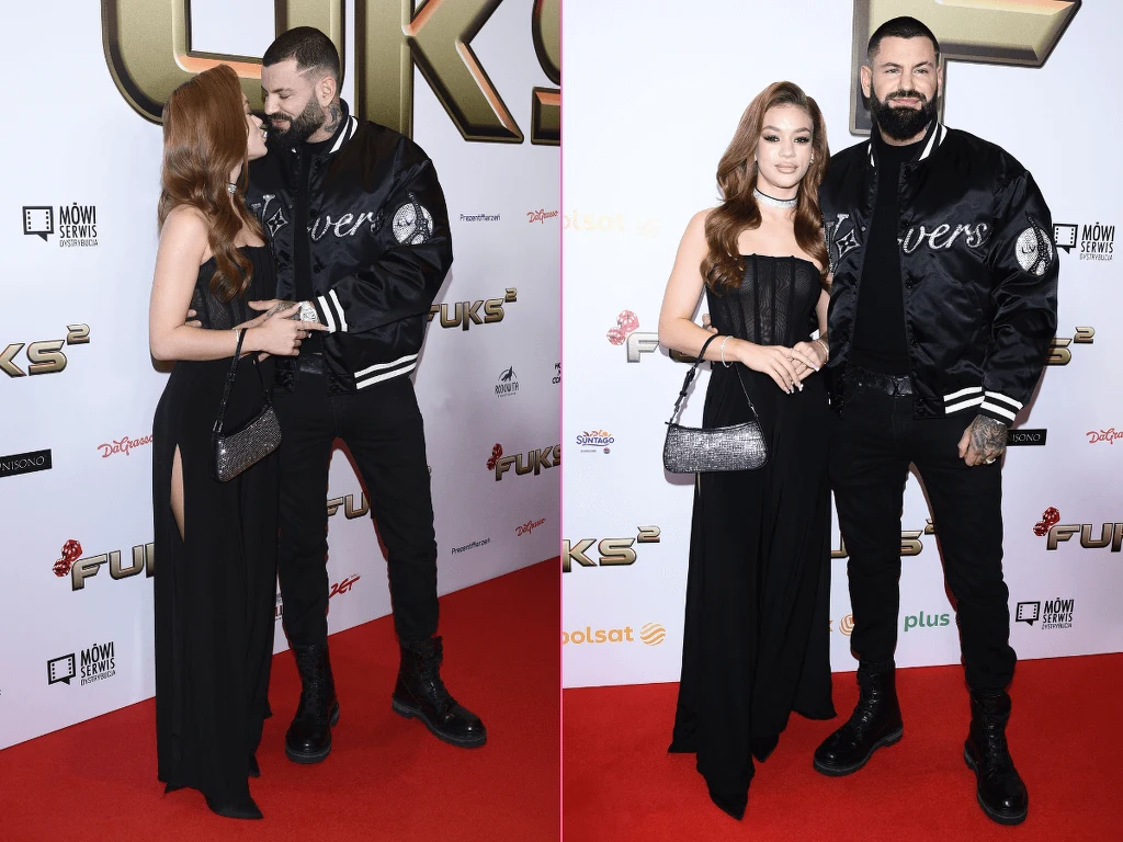 Milioner Wojtek Gola na premierze Fuks 2