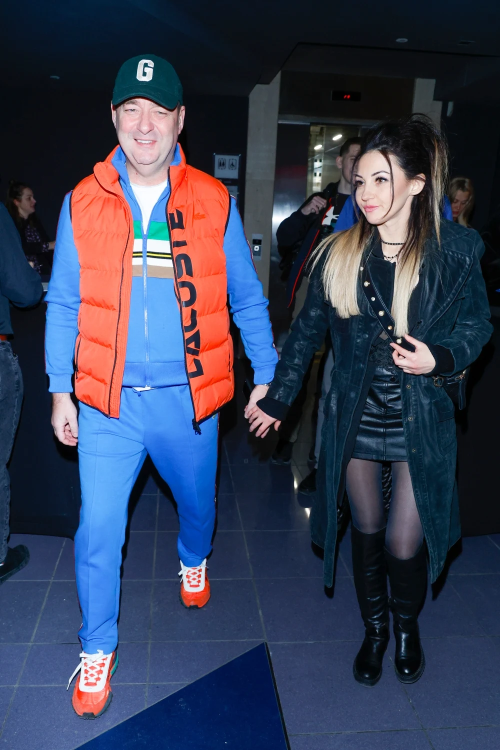 Jacek Rozenek z partnerką