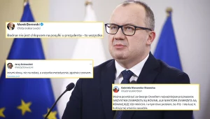 Fala komentarzy polityków po konferencji ministra sprawiedliwości i Prokuratora Generalnego Adama Bodnara