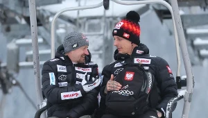 Thomas Thurnbichler i Adam Małysz